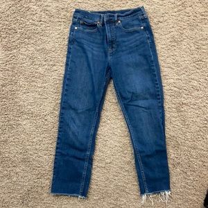 Gap high rise jeans